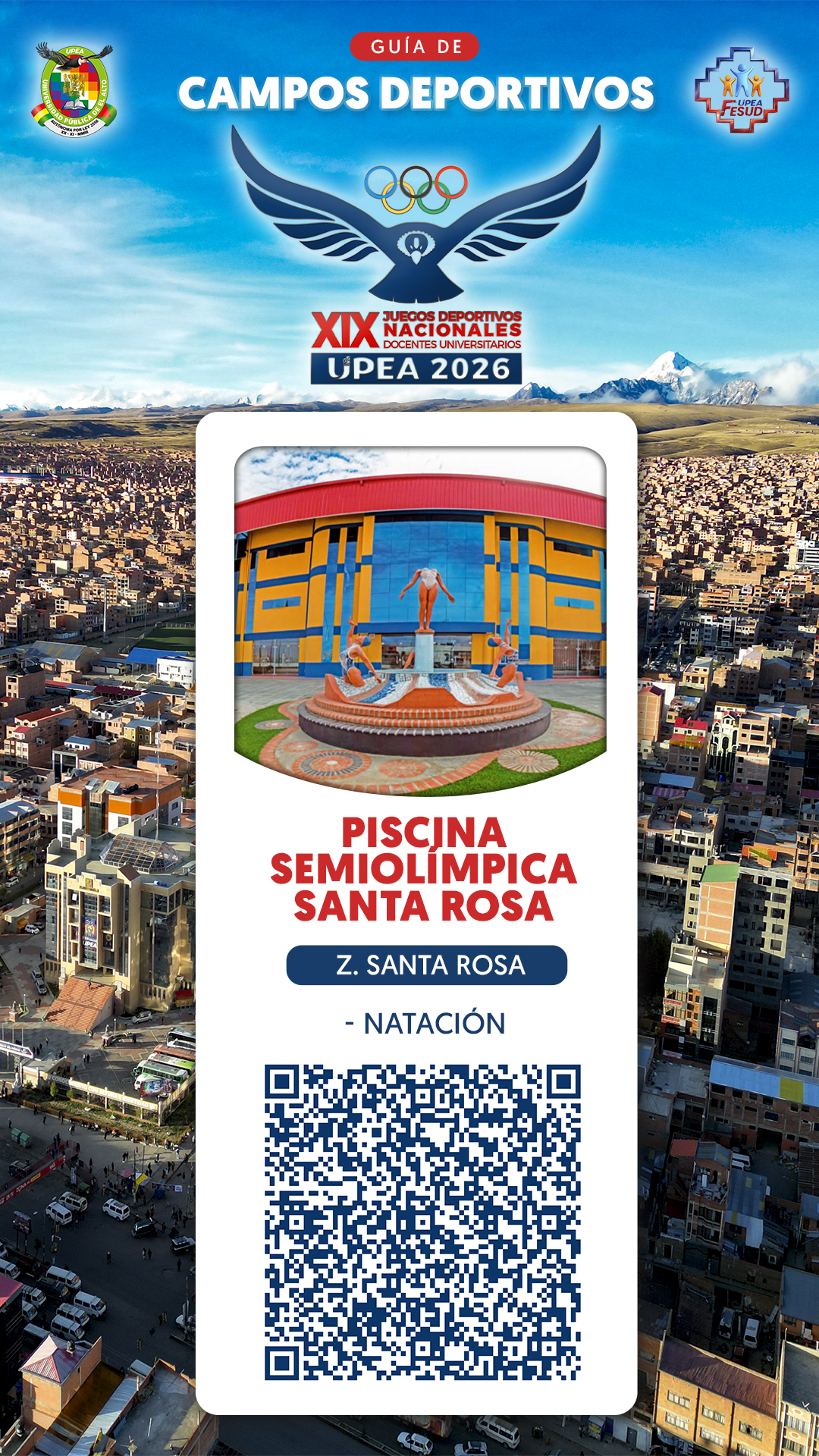 PISCINA SEMIOLIMPICA SANTA ROSA